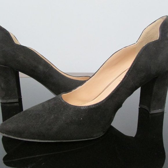 Ladies Block Heel Pumps - Picture 1 of 3